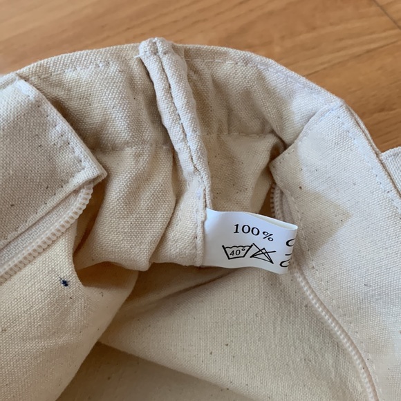 📍FIRM📍VTG Cotton Knit and Canvas Tote MUST BUNDLE - Picture 10 of 15